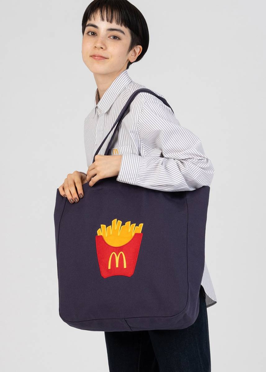 【新品】グラニフ　マクドナルド「マックフライポテト ポケット」トートバッグ　エコバッグ　graniph　MacDonald　マック　マクド_画像4