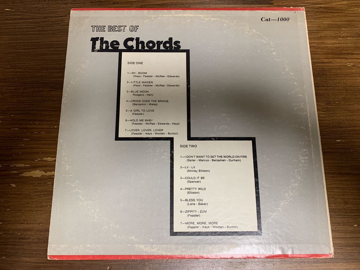 THE BEST OF The Chords Cat-1000_画像2