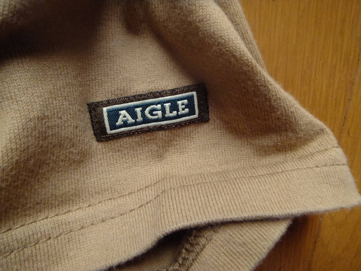 中古 エーグル AIGLE メンズL Tシャツ 綿100％ _画像6