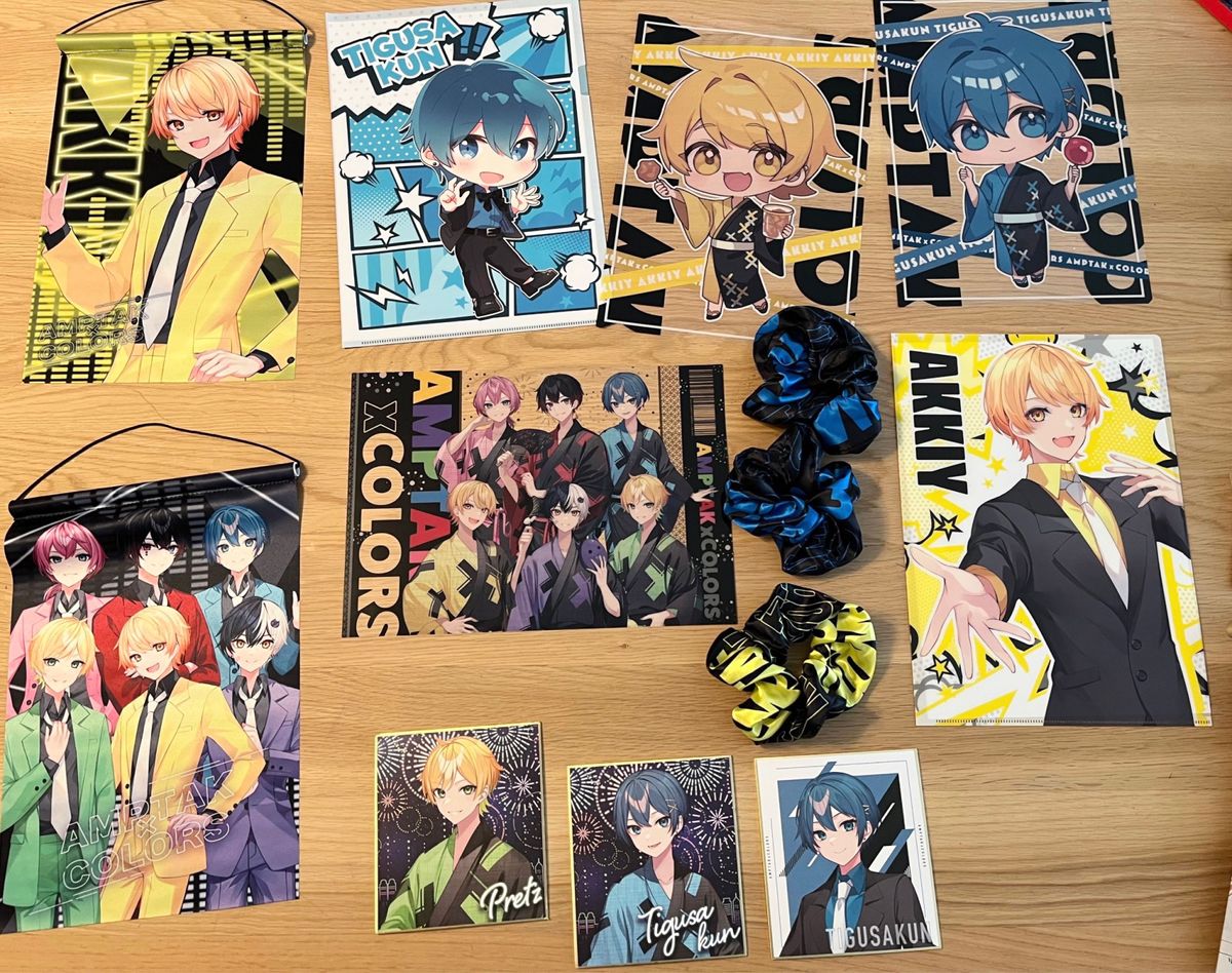 AMPTAK×COLORS AMPTAK あっきぃ まぜ太 ぷりっつ ちぐさ あっと AMPTAK×COLORS AMPTAK あっきぃ まぜ太 ぷりっつ ちぐさ あっと