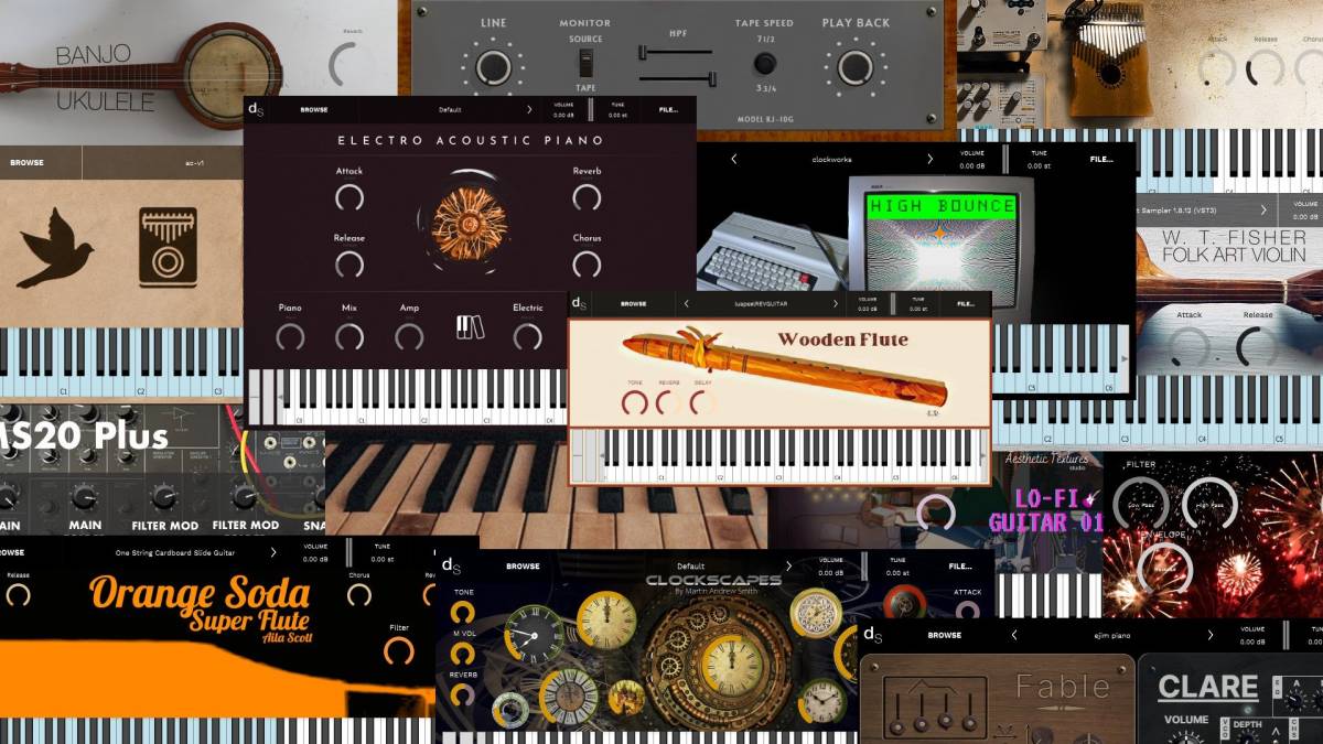 Decent Sampler 1000種のサウンドバンクセット! 309GB 2357プリセット ソフトシンセ 音源 サンプリング DTM preset VST AU KONTAKT Synth_画像1