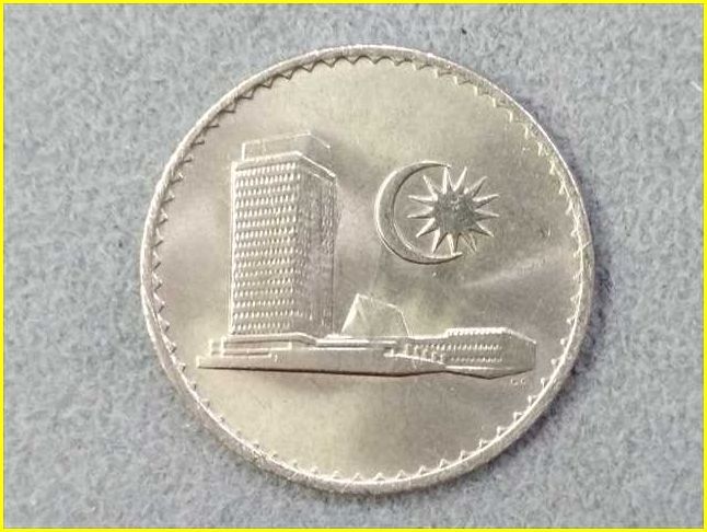 【マレーシア 10セン 硬貨/1973年】 MALAYSIA 10 SEN/旧硬貨/コイン_画像3