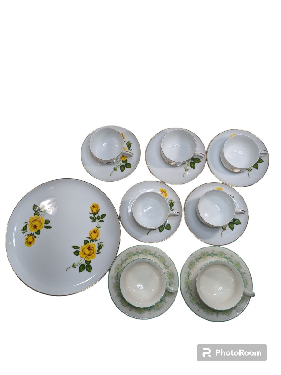 Noritake カップ&ソーサー、Noritake Contemporary FINE CHINA_画像1