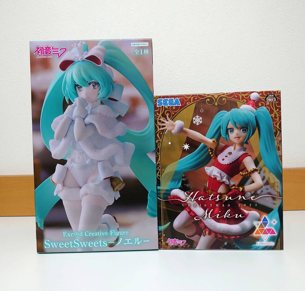 初音ミク　フィギュア　セット　ノエル　クリスマス_画像1