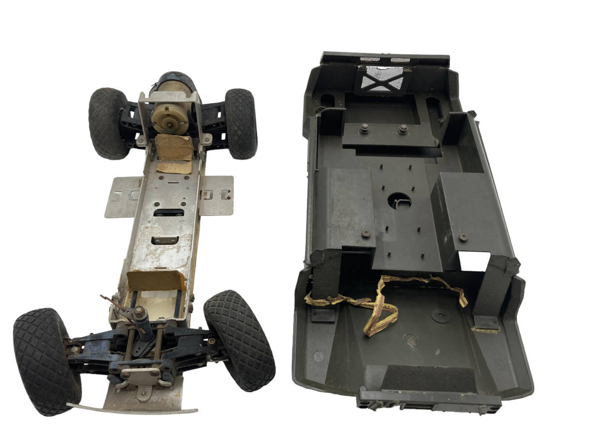 田宮模型 タミヤRC 1/12 コンバットバギー XR311 ラジコン サスペンション付き 電動RC オフロードカー 完成品 ジャンク_画像9