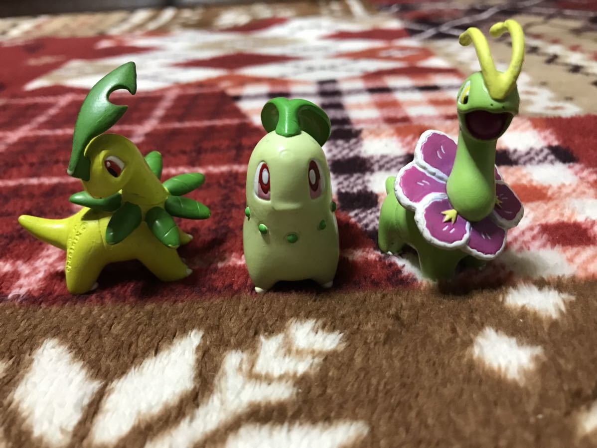 ポケモン コレクション チコリータ ベイリーフ メガニウム ポケモン コレクション チコリータ ベイリーフ メガニウム