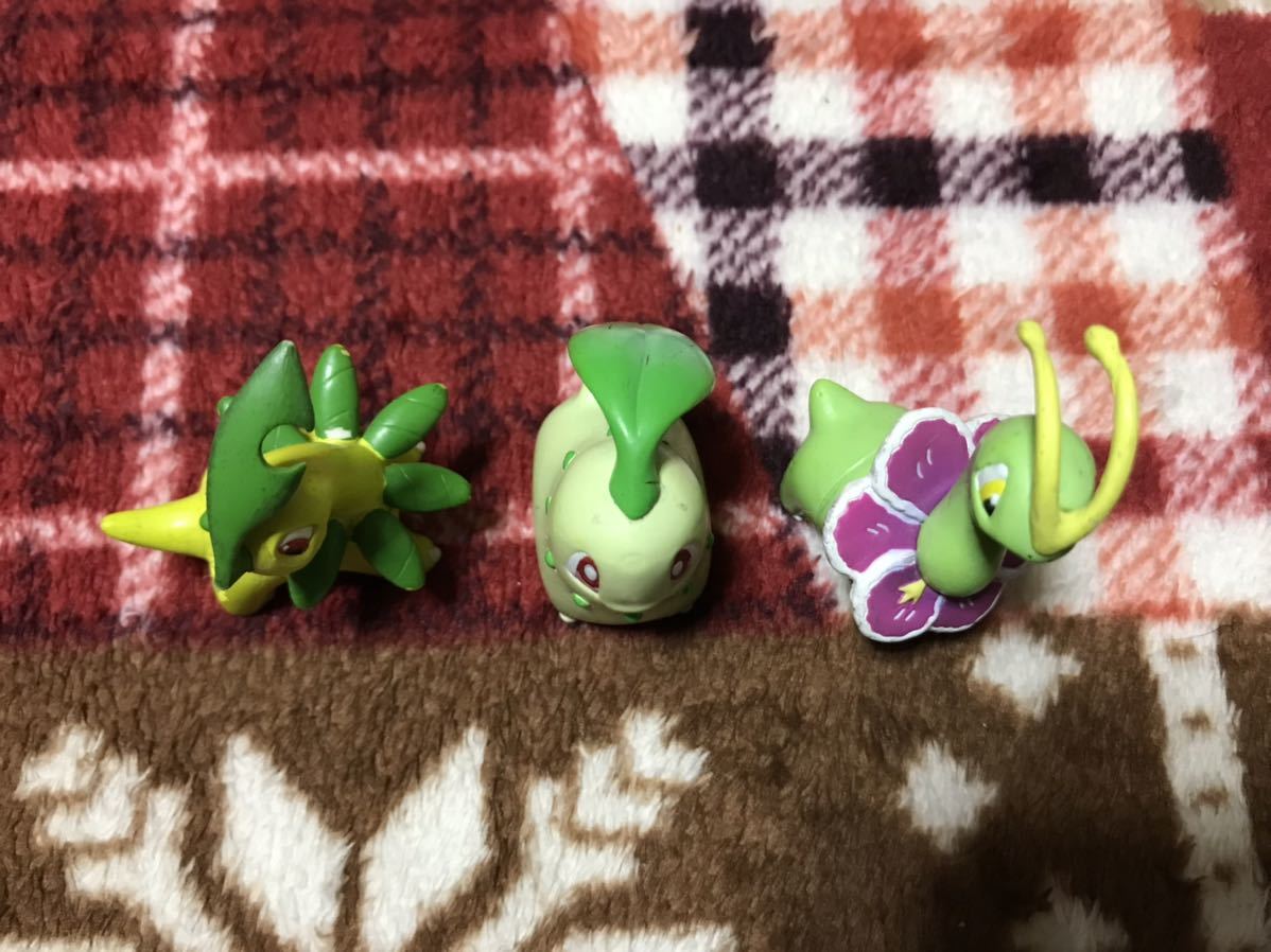 ポケモン コレクション チコリータ ベイリーフ メガニウム ポケモン コレクション チコリータ ベイリーフ メガニウム