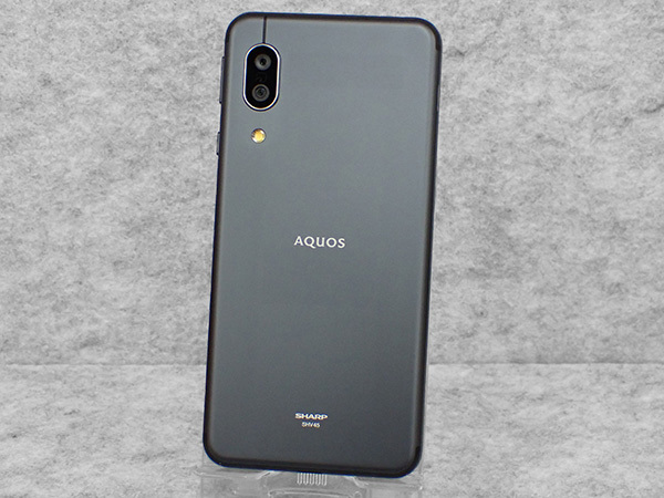 【中古】SIMロック解除 au AQUOS sense3 SHV45 ブラック 黒 シャープ スマホ 本体 Android SIMフリー 制限〇(NKB47-11)_画像2