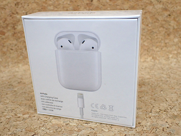 【新品 未開封】Apple 純正 AirPods with Charging Case 第2世代 MV7N2J/A(NLA253-2)_画像2