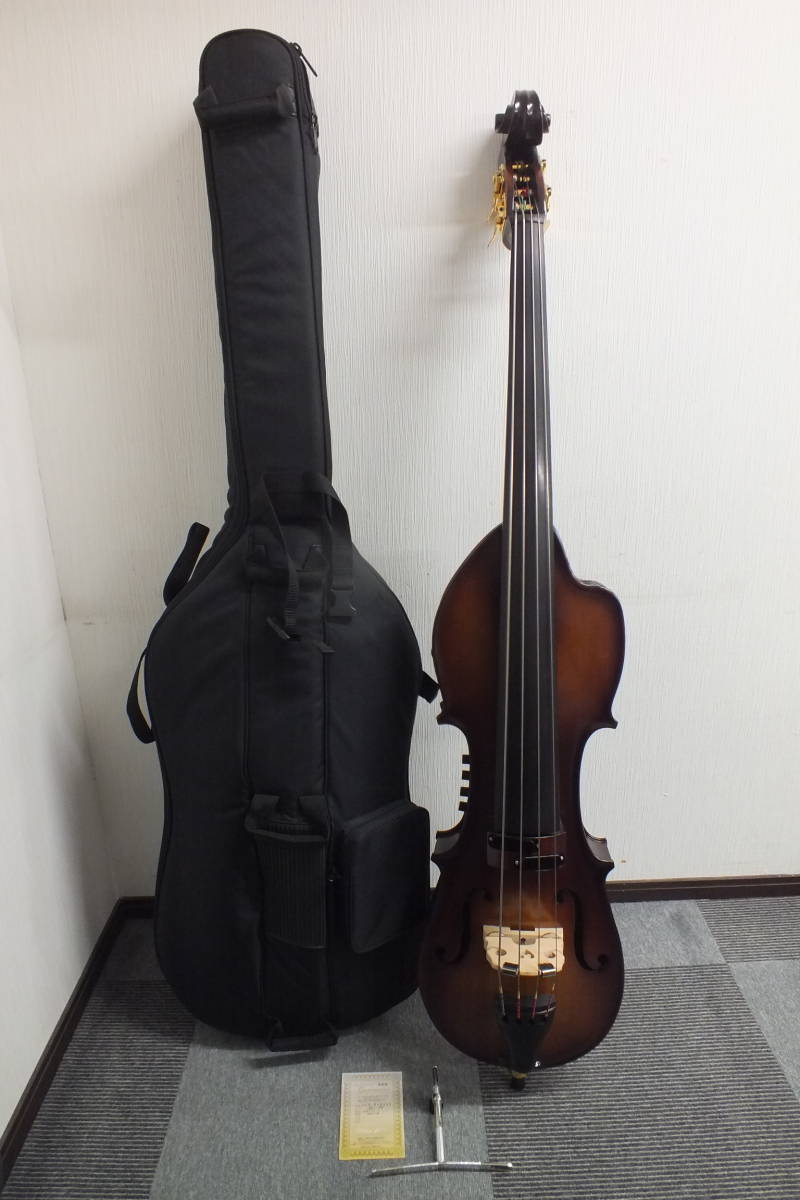 * Sapporo * taking over LANDSCAPE upright bass SWB-MASTER Land scape operation OKgig bag used electro double bass outright sales 111T248