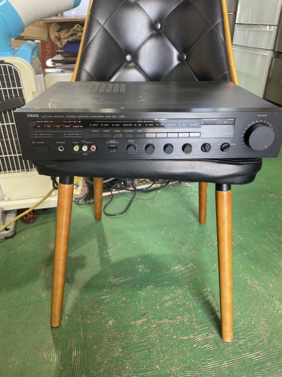YAMAHA Yamaha AVS-100 control amplifier NATURAL SOUND STEREO YAMAHA Yamaha AVS-100 control amplifier NATURAL SOUND STEREO