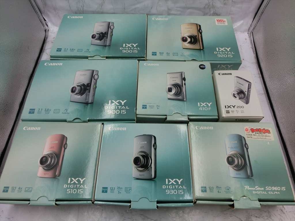 T【3か-69】【100サイズ】デジカメ 8台セット/Canon IXY 200 410F