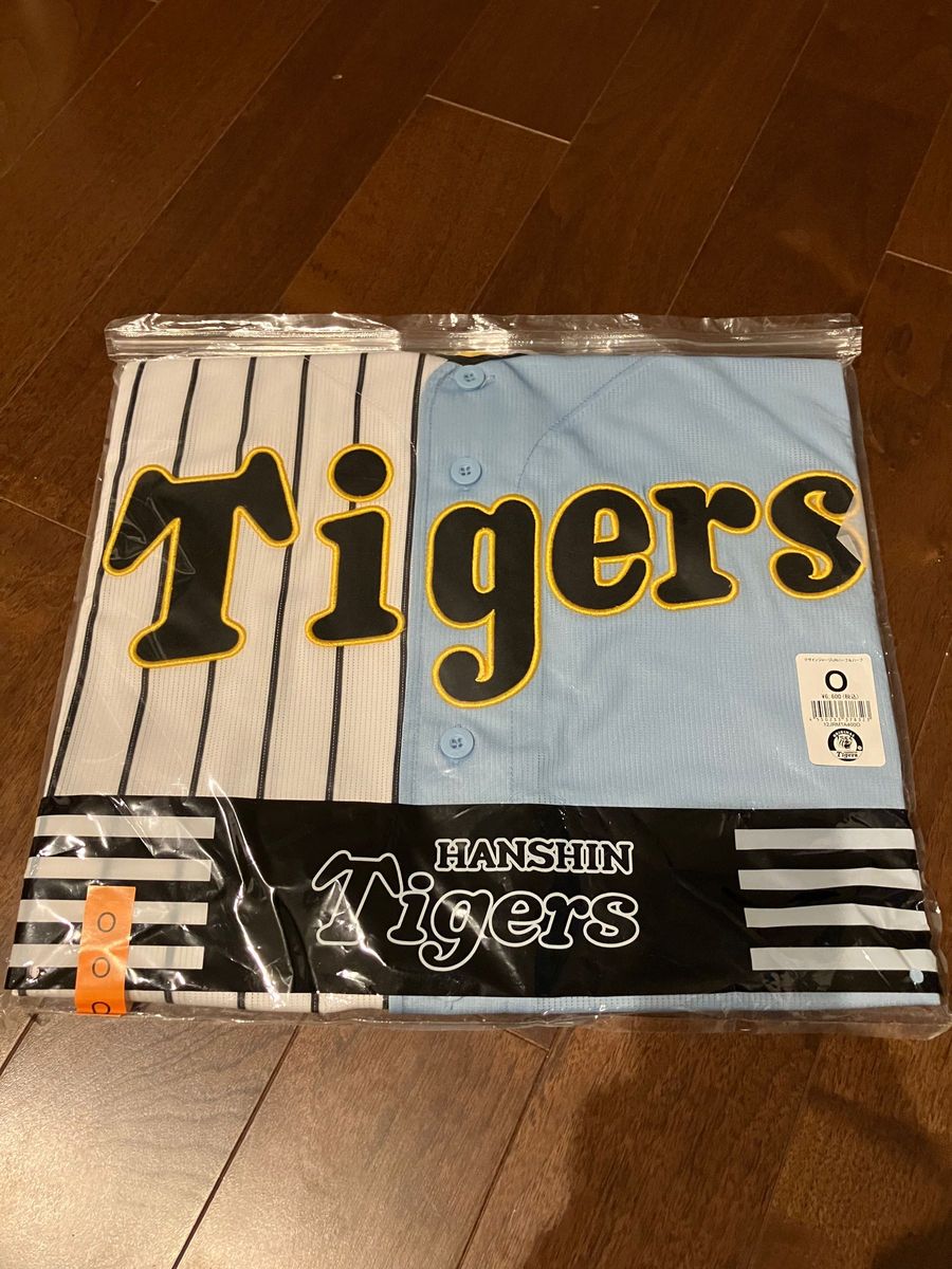 阪神タイガース ハーフ&ハーフ ユニフォーム Oサイズ 輝流ライン 阪神タイガース ハーフ&ハーフ ユニフォーム Oサイズ 輝流ライン