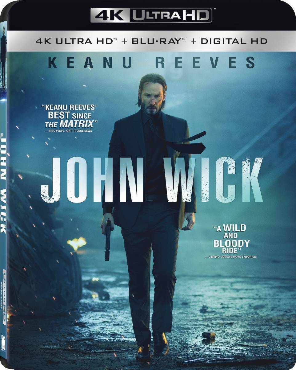 高画質4K★ジョン・ウィック/JOHN WICK★初回限定2枚組版4K ULTRA HD+ブルーレイ●キアヌ・リーブス●ウィレム・デフォー●【2014年作品】_画像1