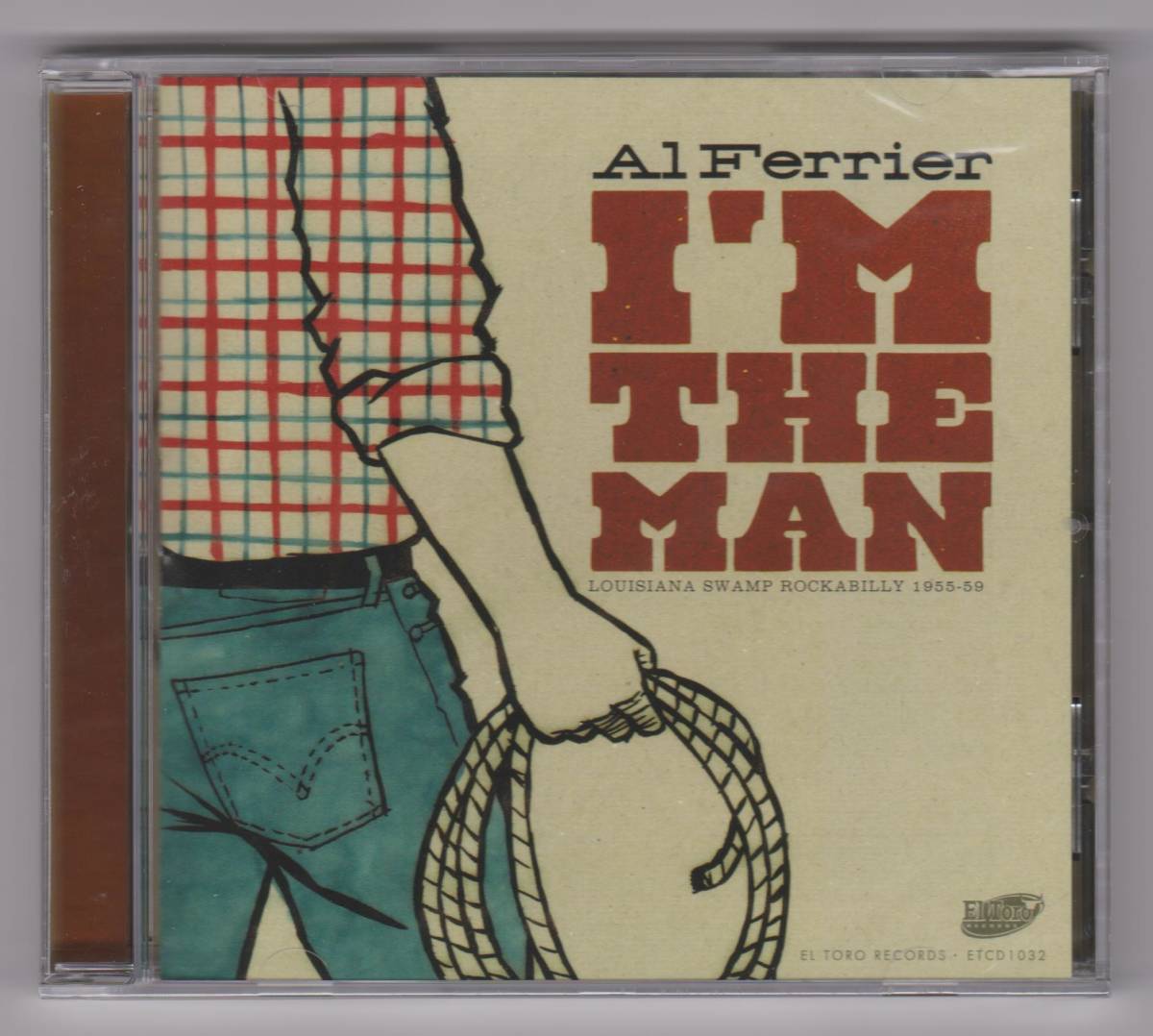 【新品/輸入盤CD】AL FERRIER/I'm The Man-Louisiana Swamp Rockabilly 1955-1959_画像1