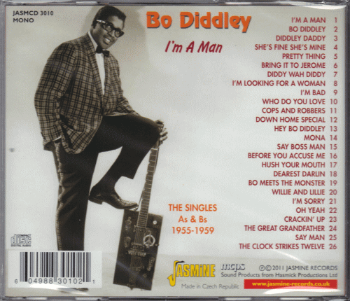 【新品/輸入盤CD】BO DIDDLEY/I'm A Man-The Singles As And Bs 1955-1959_(出品商品はシールド状態です)