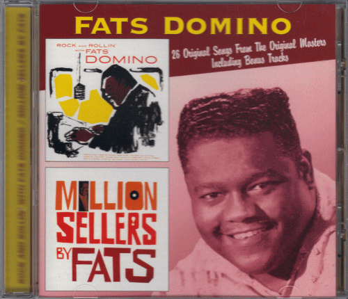 【新品/輸入盤CD】FATS DOMINO/Rock And Rollin' With FATS DOMINO & Million Sellers By FATS_画像1