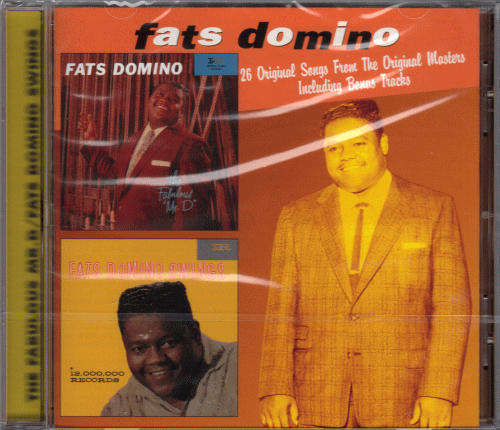 【新品/輸入盤CD】FATS DOMINO/The Fabulous Mr.D & FATS DOMINO Swings_画像1