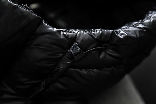 新品暖かいレディース90％ダウンコートGOOSEグースゴールドジャケット黒M_画像8