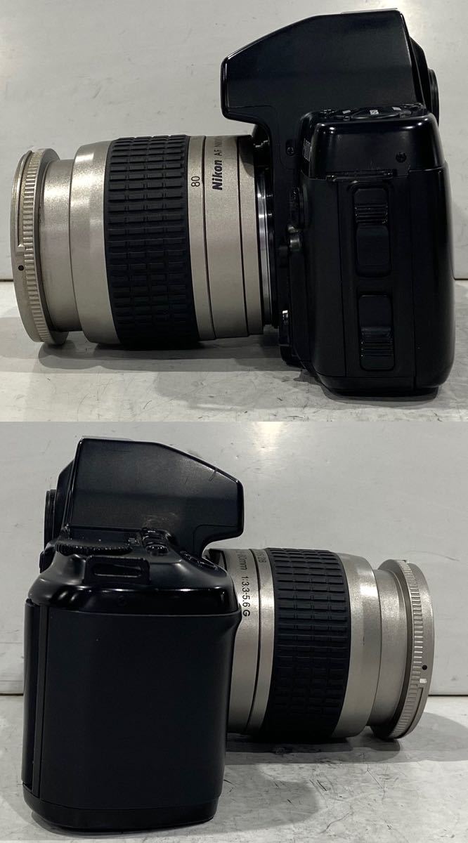 231113E☆ Nikon F-801s LENS AF NIKKOR 22-80mm 1:3.3-5.6G セット♪配送方法＝おてがる配送宅急便(EAZY)♪_画像3