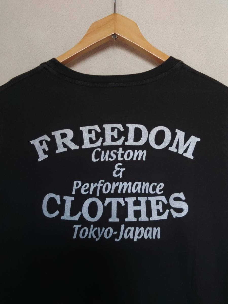 バックボーン BACKBONE ビンテージ加工 ハーレーモチーフ イーグルTシャツ ブラック 名作 美品 クローズ ワースト 北原 ヘルズ_画像4