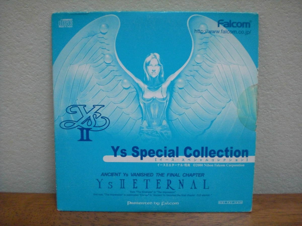 【即決】◆非売品◆「イース スペシャルコレクション」イース2楽譜集 SC-88Pro MIDI全曲集など / 日本ファルコム イースII Ys2 古代祐三　_ファルコム公式の非売品CD-ROMです