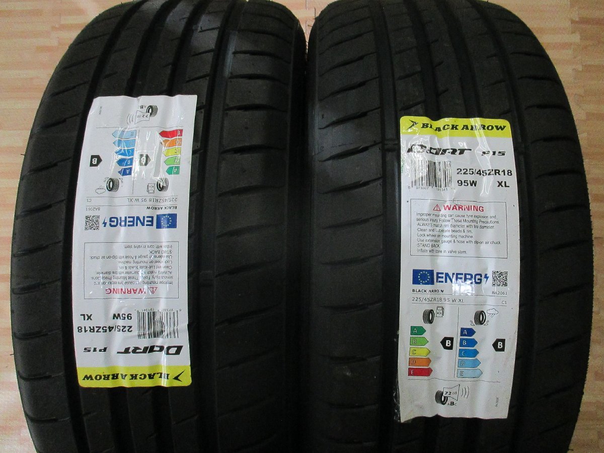 即納 新品 特注色 RAYS VERSUS VV21S 18インチ 5H114.3 8J+45 BNJ 2023年製 225/45R18 BLACKARROW レヴォーグ クラウン マークX エスティマ_画像8