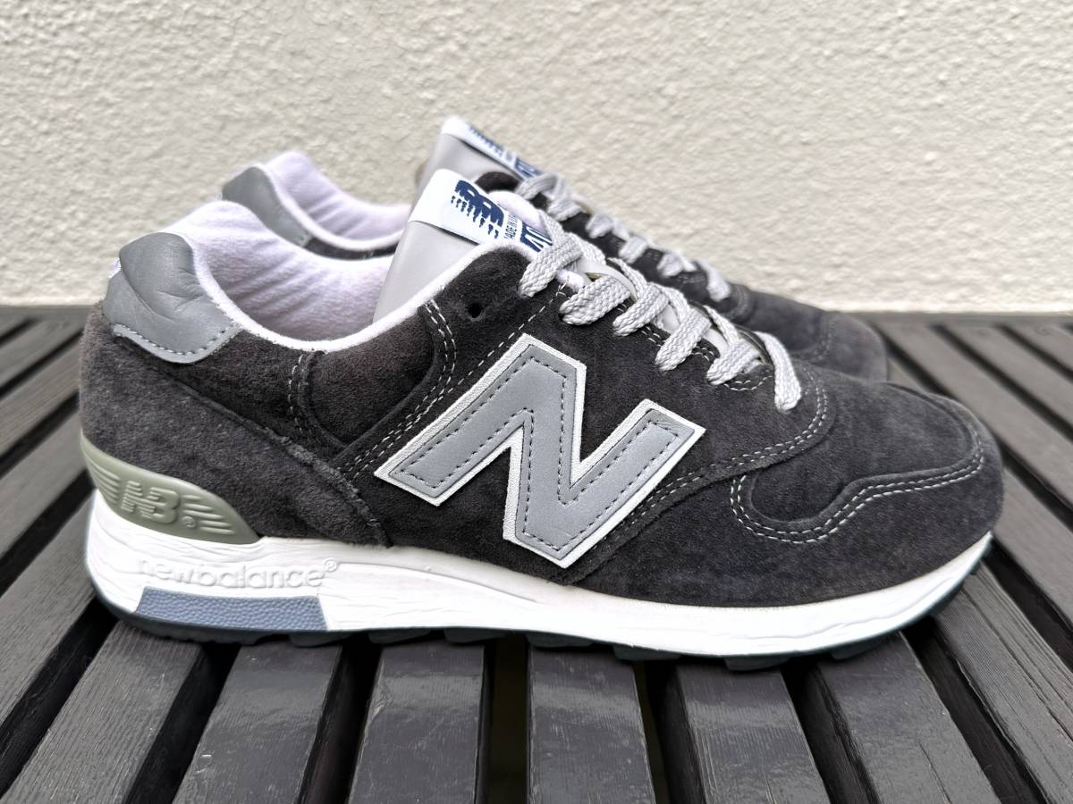 J.crew別注 New Balance M1400NV NAVY USA製 US5 23cm 限定 廃番 アメリカ米国製 中古 レディース 紺 ネイビー×グレー スニーカー_画像1