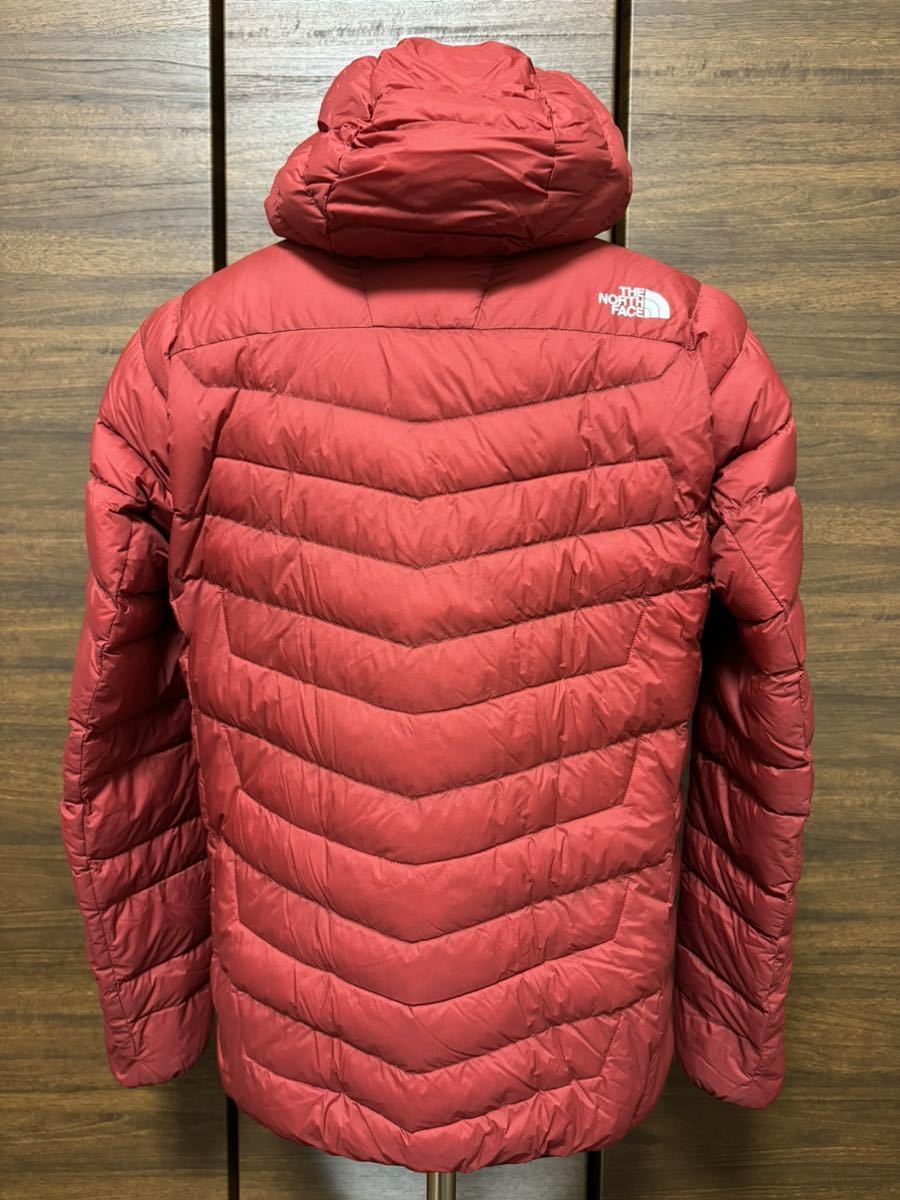 THE NORTH FACE(ザ・ノースフェイス） Thunder Hoodie（サンダーフーディ）NY81811 L カーディナルレッド 軽量ハイブリッドダウン GOLDWIN_画像2