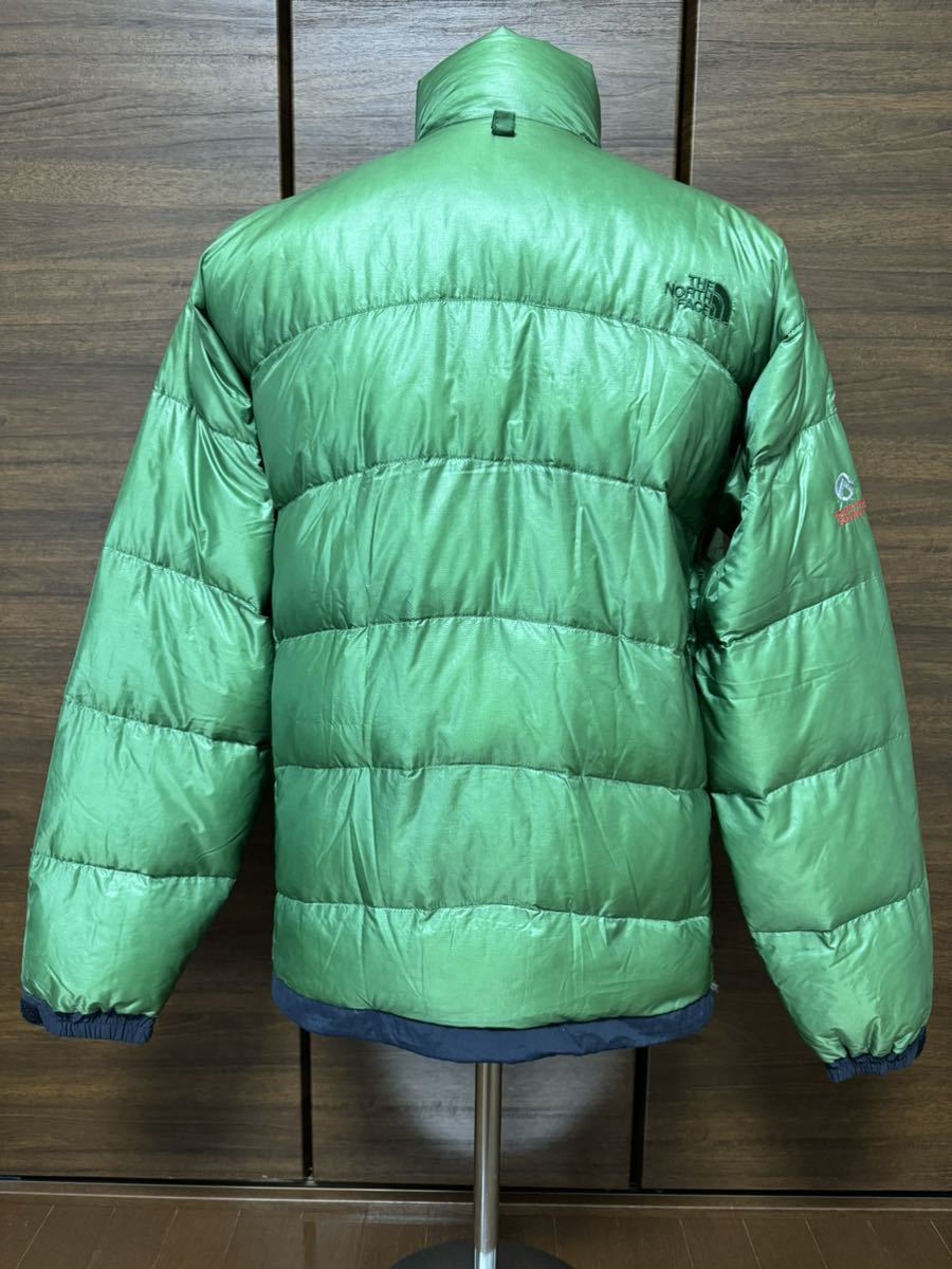 THE NORTH FACE(ザ・ノースフェイス） ACONCAGUA(アコンカグア)ND18200 L グリーン SUMMIT SERIES 極暖ダウン GOLDWIN 【レア】_画像2