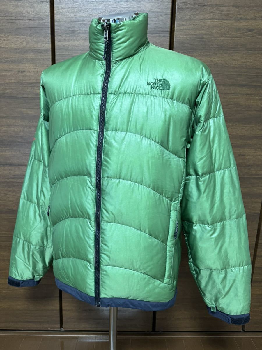 THE NORTH FACE(ザ・ノースフェイス） ACONCAGUA(アコンカグア)ND18200 L グリーン SUMMIT SERIES 極暖ダウン GOLDWIN 【レア】_画像1