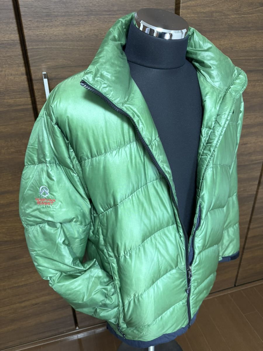 THE NORTH FACE(ザ・ノースフェイス） ACONCAGUA(アコンカグア)ND18200 L グリーン SUMMIT SERIES 極暖ダウン GOLDWIN 【レア】_画像9