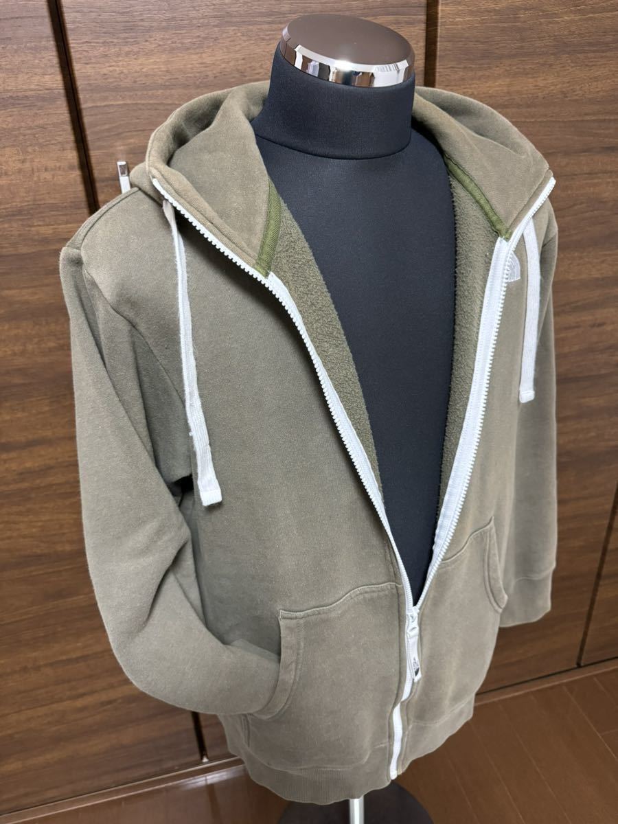 THE NORTH FACE(ザ・ノースフェイス） Rearview FullZip Hoodie（リアビューフルジップフーディ）NT11930 L オリーブ GOLDWIN正規品_画像10