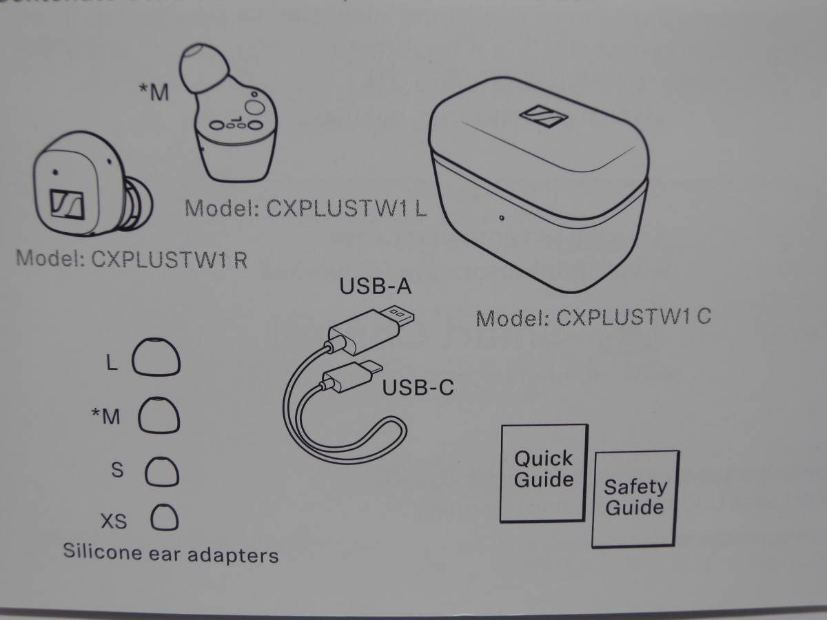 ! Sennheiser wireless earphone Sennheiser CX Plus True Wireless!