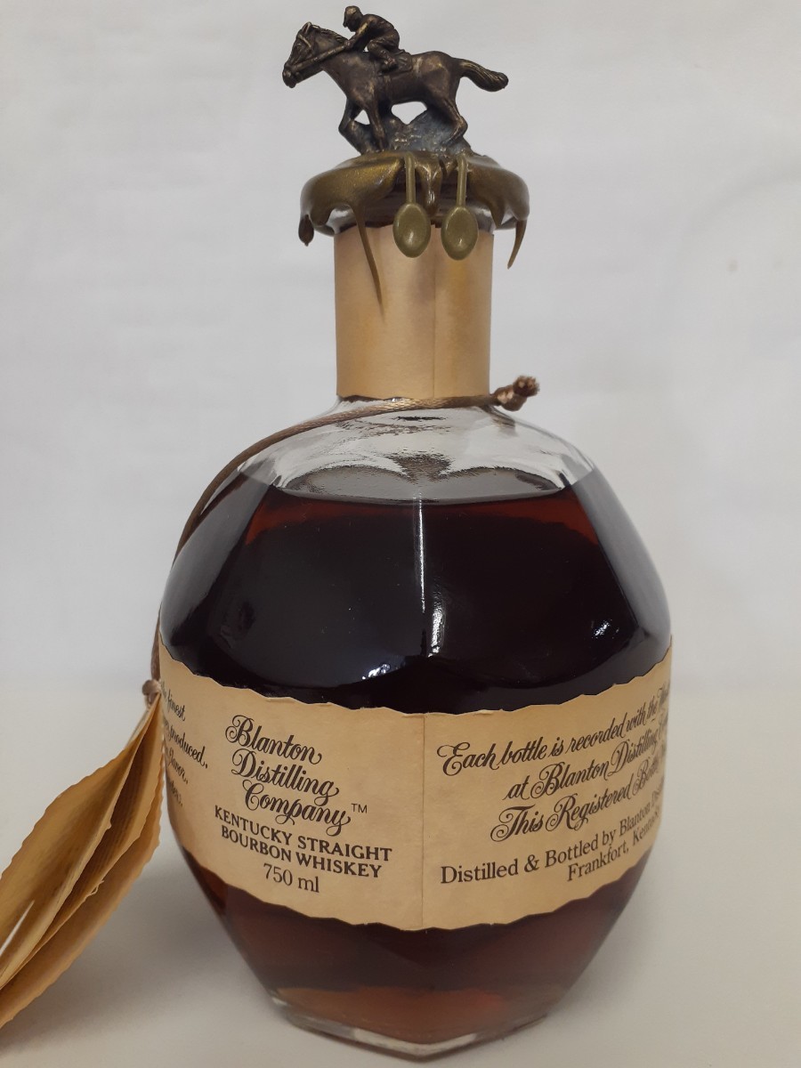 自宅保管品　古酒　BOURBON WHISKEY Blanton バー ボン ウイスキー ブラントン 750ml 46.5度　未開栓_画像2