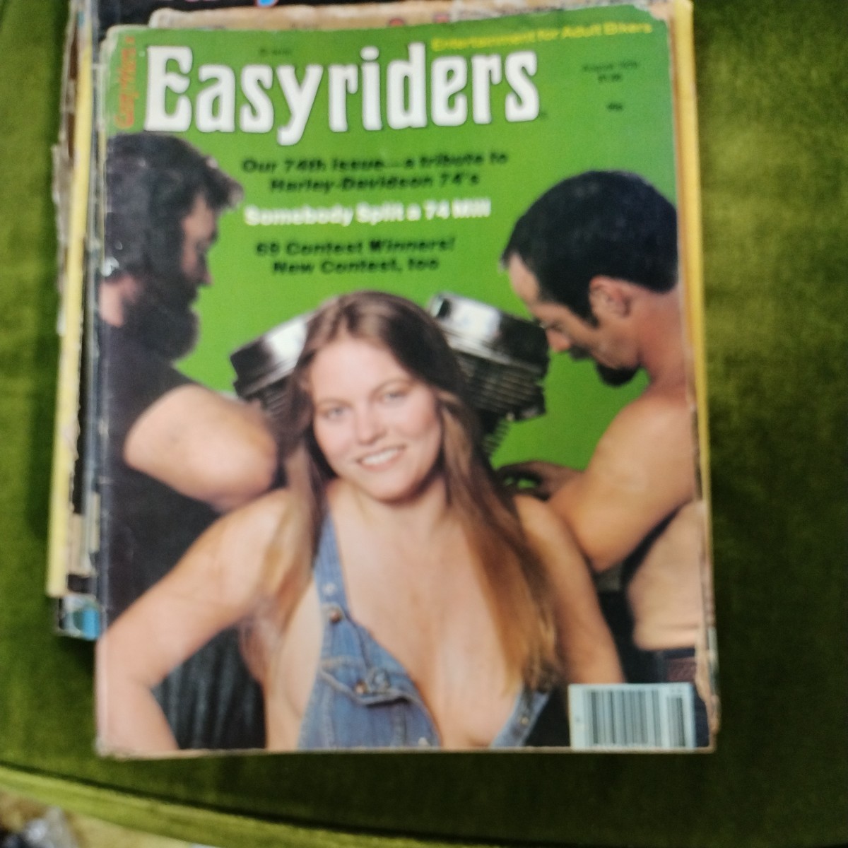 イージーライダース、easyriders 1979年　1,2,3,5,6,7,8,9,10月号、全体的にボロボロです。レターパックにははいりません。チョッパー_画像3