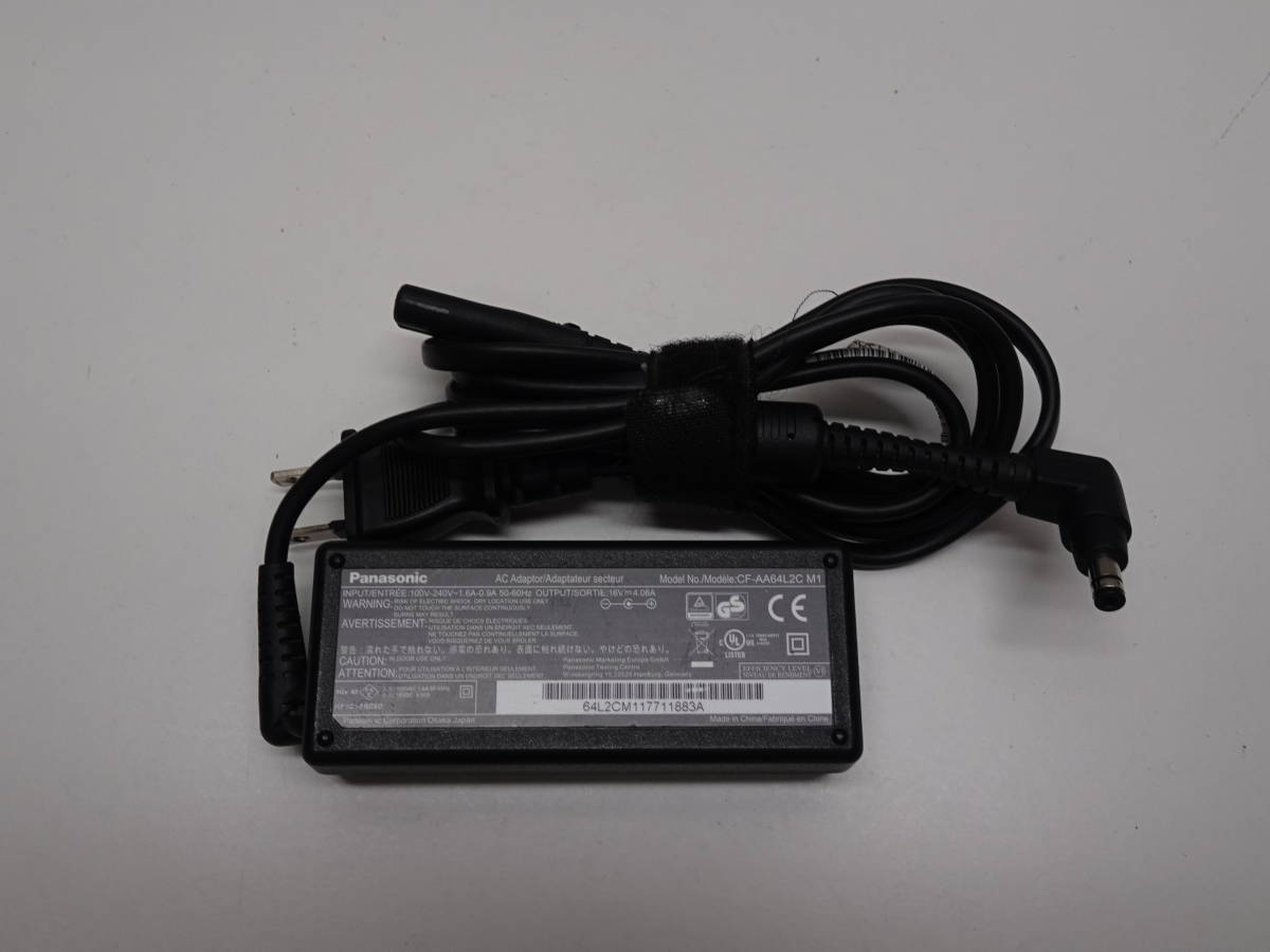 Panasonic Let's note ACアダプター CF-AA64L2C M1 16Ｖ 4.06A 管AO-1461_画像1