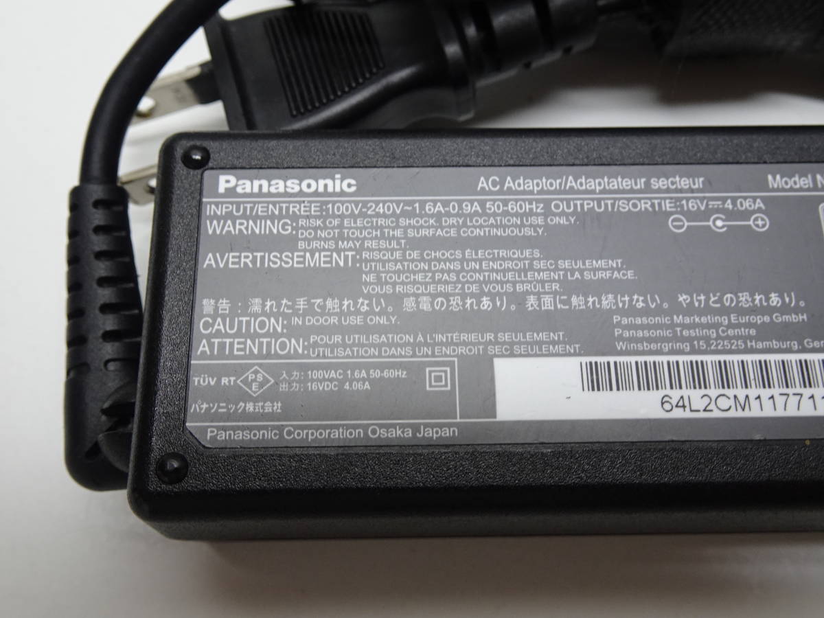 Panasonic Let's note ACアダプター CF-AA64L2C M1 16Ｖ 4.06A 管AO-1462_画像2