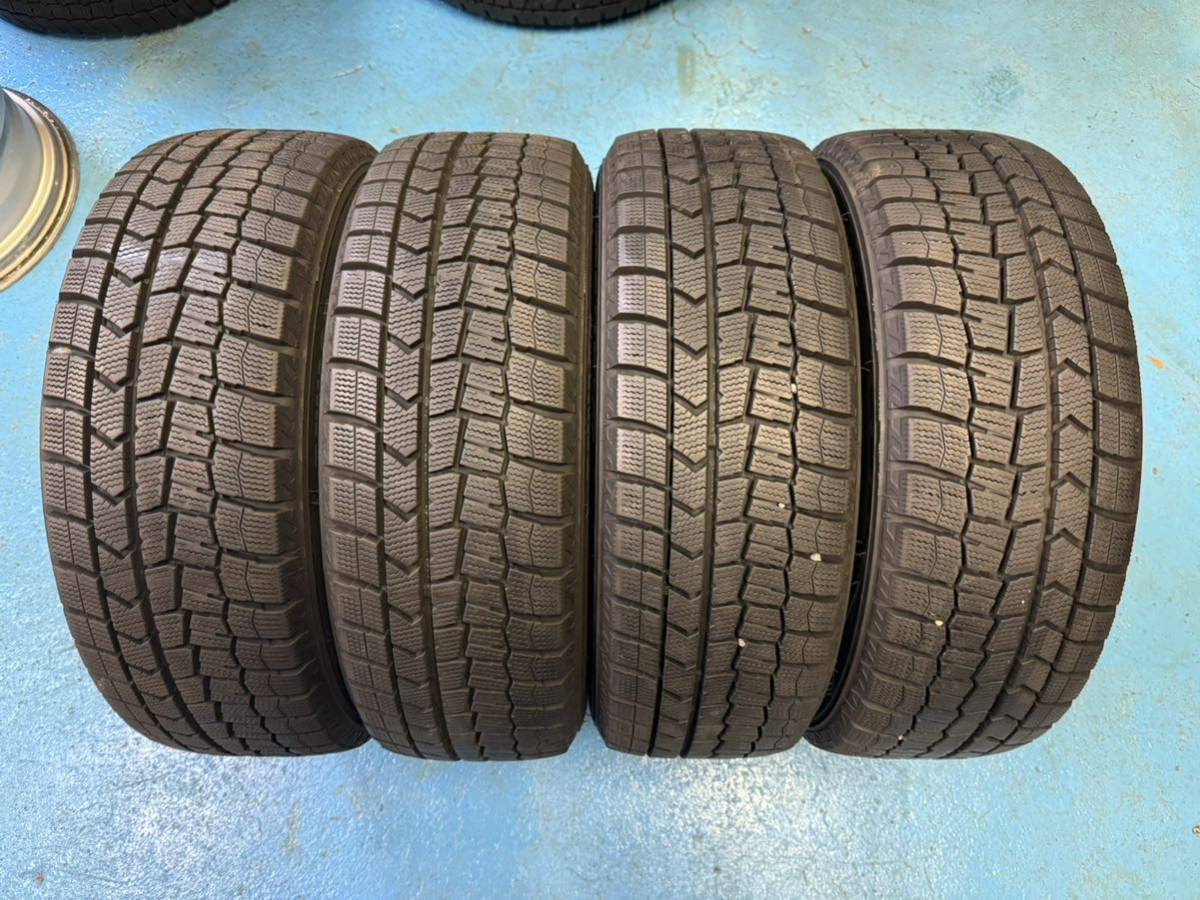 フィアット500 スタッドレス 15インチ 6j +35 PCD98 ダンロップ 185/55R15 2022年 WSP_画像9