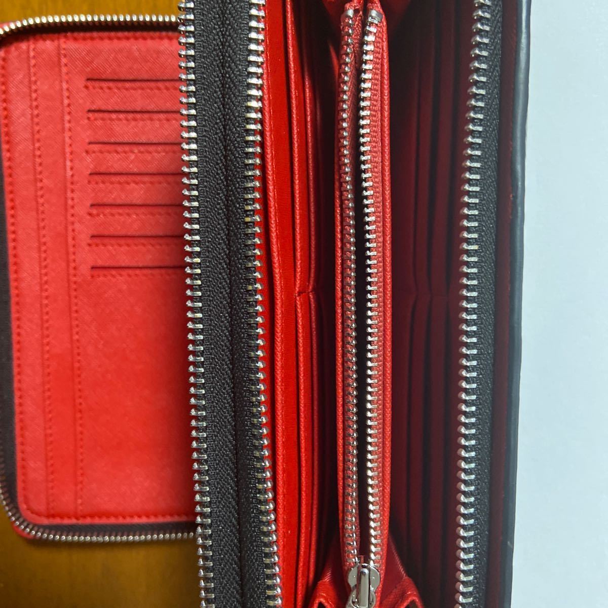 ［インディ] 本革 セカンドバッグ クラッチバッグ ハンドバッグ トップレザー ケース 大きい財布 シンプル セカンド _画像5