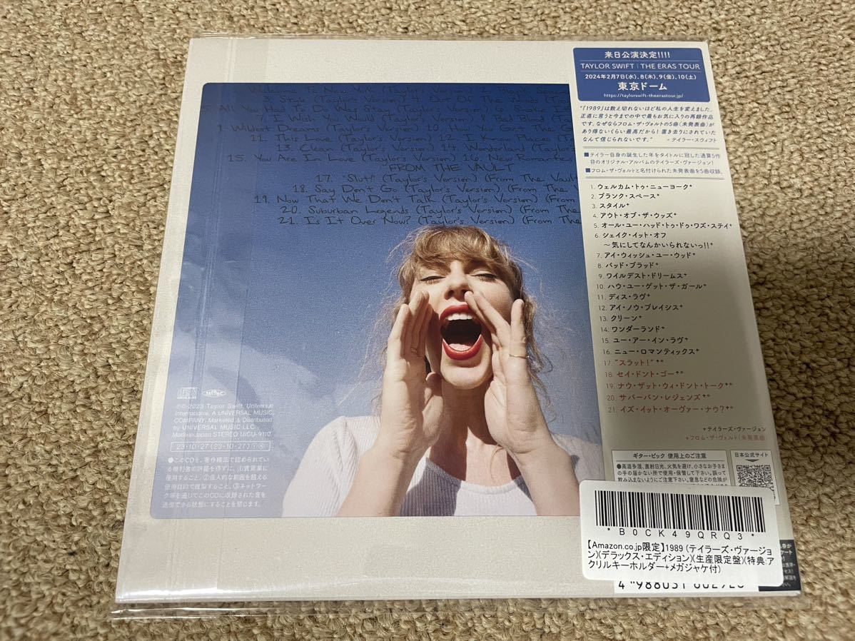 テイラー・スウィフト　1989　テイラーズ・ヴァージョン　デラックス・エディション　Taylor Swift 1989 Taylor's Version　国内盤_画像3
