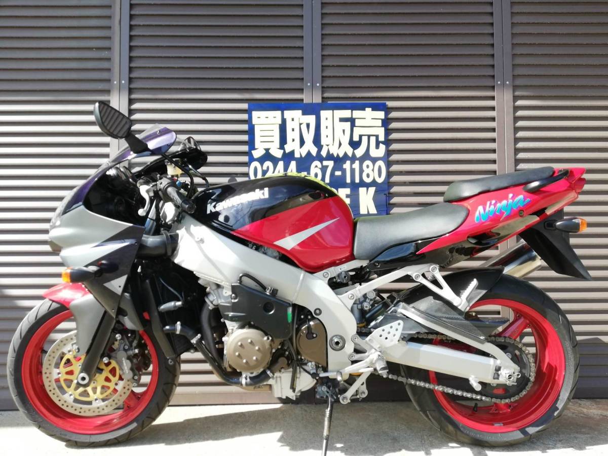 ZX-9R(ZX900E) 安めに出します！ 現状にて！ 福島発！の画像3