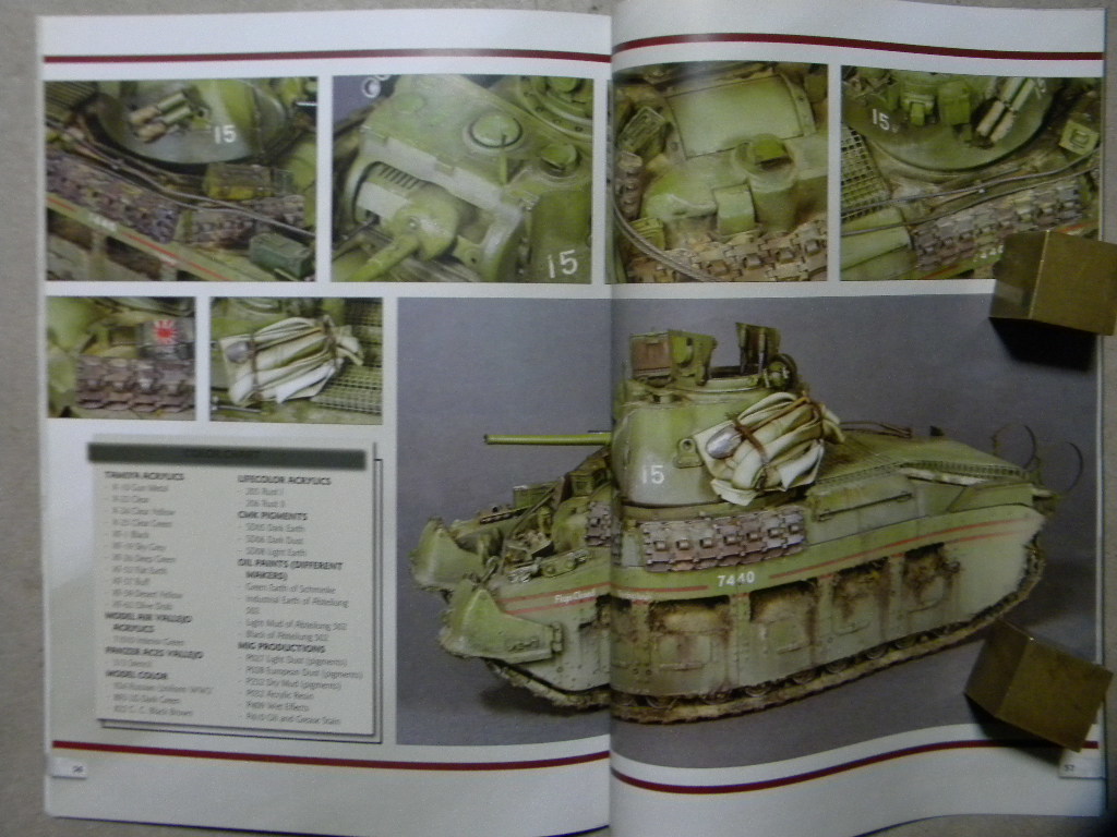 資料■PANZER ACES タミヤ特集～T-55 エニグマ/BT-42/ISU-152/マチルダMk.Ⅲ/等■_画像10