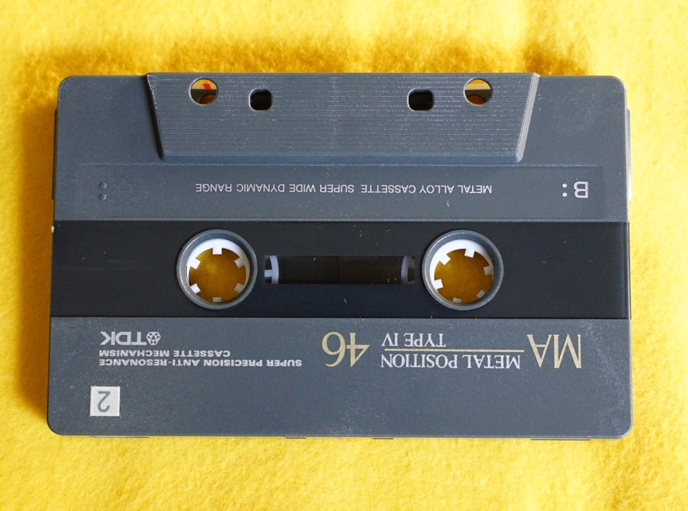 141_カセットテープ 録音済み TDK MA 46 メタルカセットテープ metal Cassette Tape Type IV metal Position メタルポジションの画像4