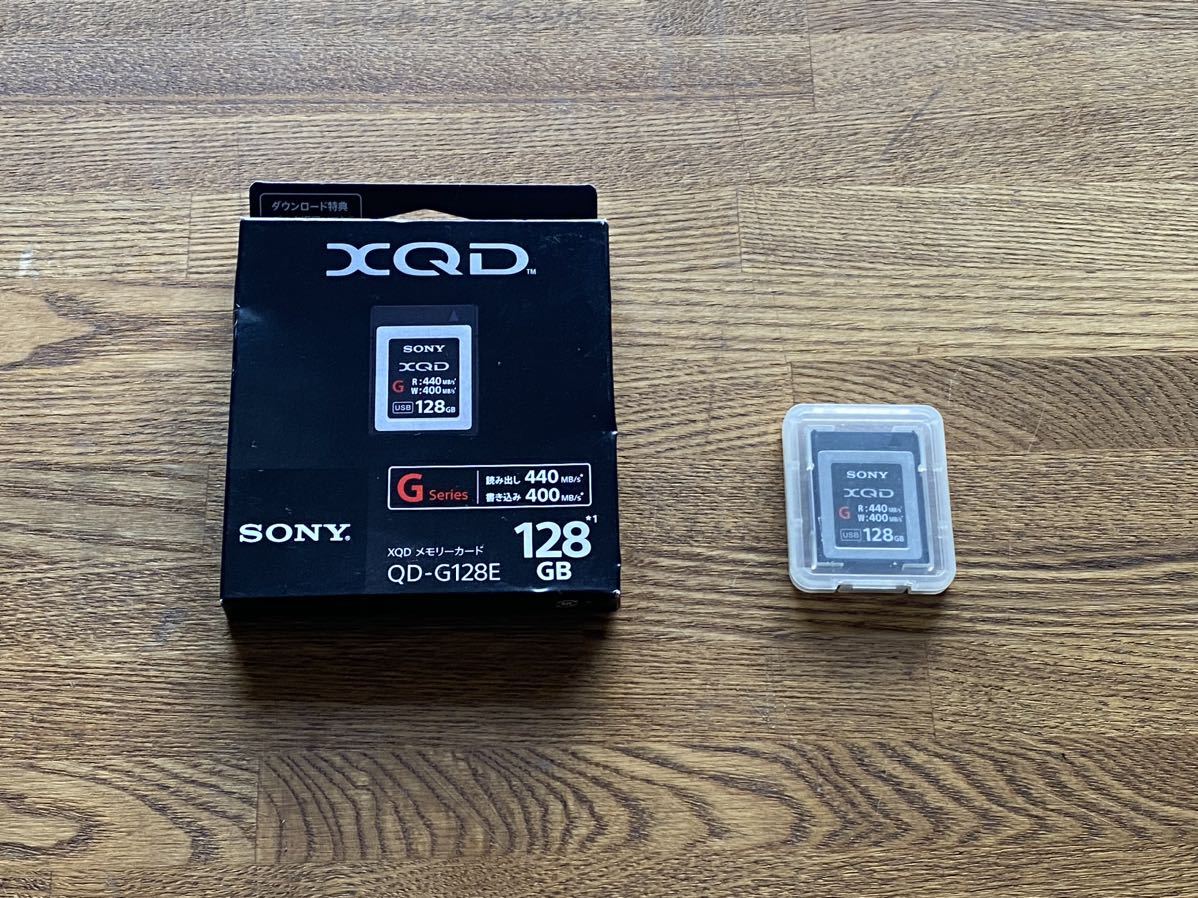 人気の商品 SONY XQDカード QD-G128E 128G univ-silkroad.uz