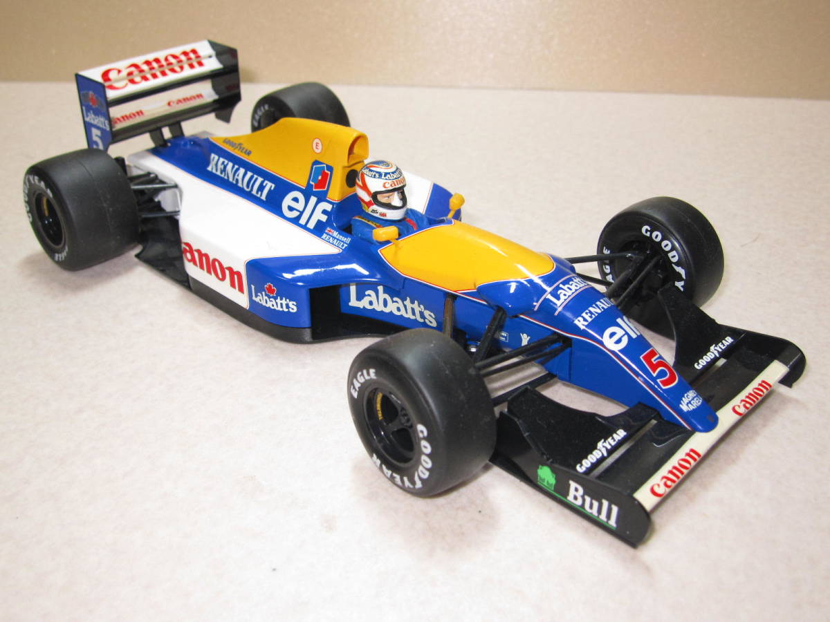 "1/20 タミヤ コレクターズクラブ ウィリアムズ FW14B ナイジェル・マンセル 美品 _画像1