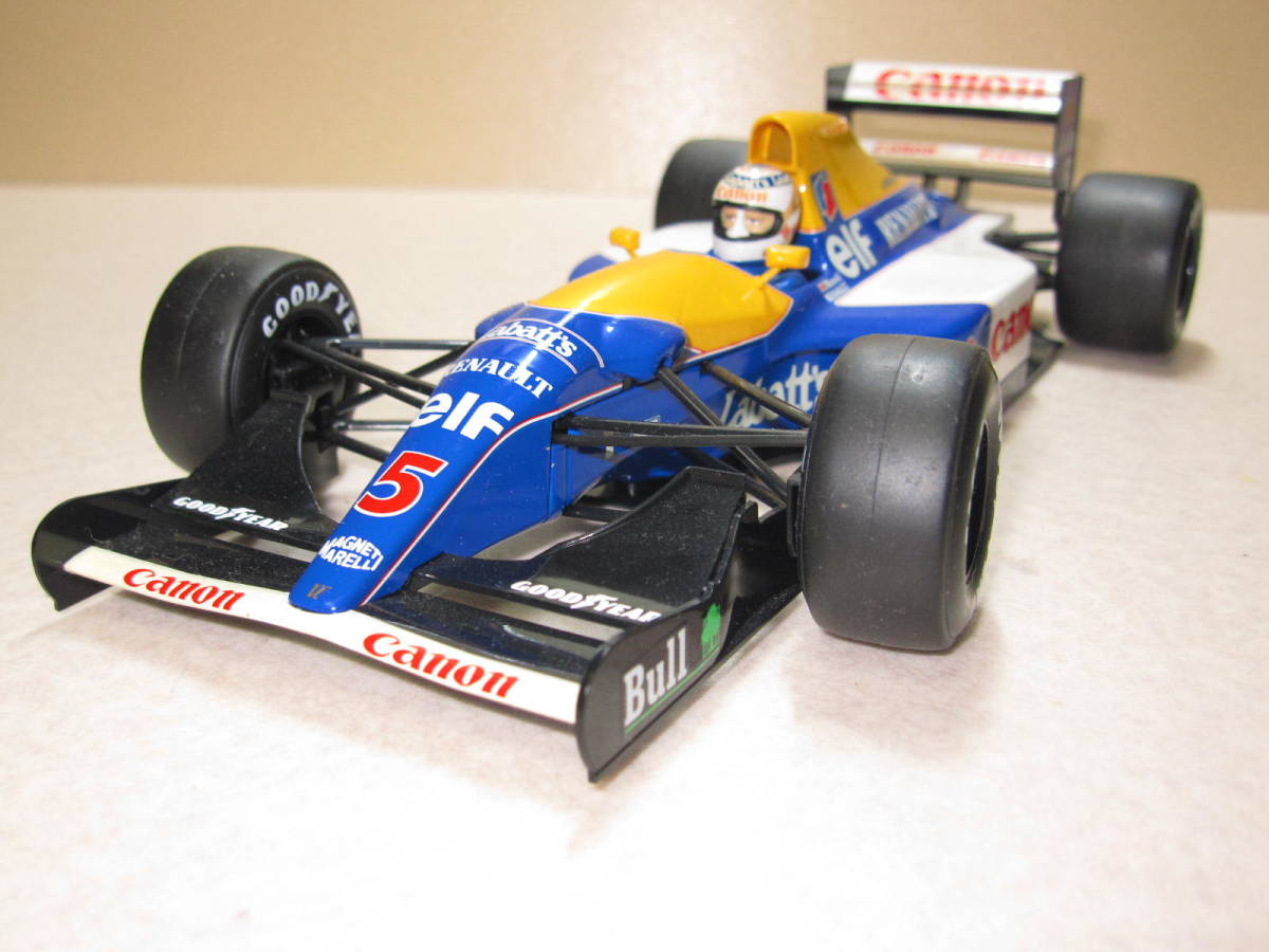 "1/20 タミヤ コレクターズクラブ ウィリアムズ FW14B ナイジェル・マンセル 美品 _画像5