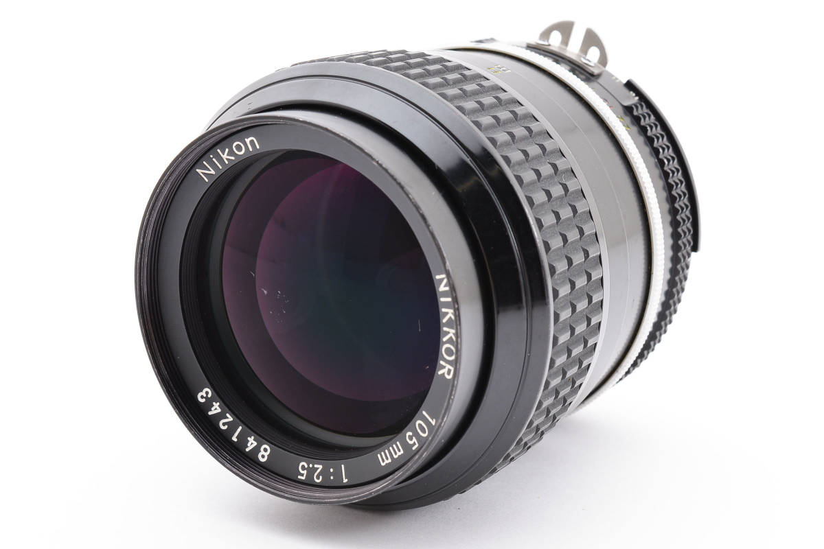  ニコン Nikon Ai Nikkor 105mm F2.5 MFレンズ 動作確認済 並品の画像2