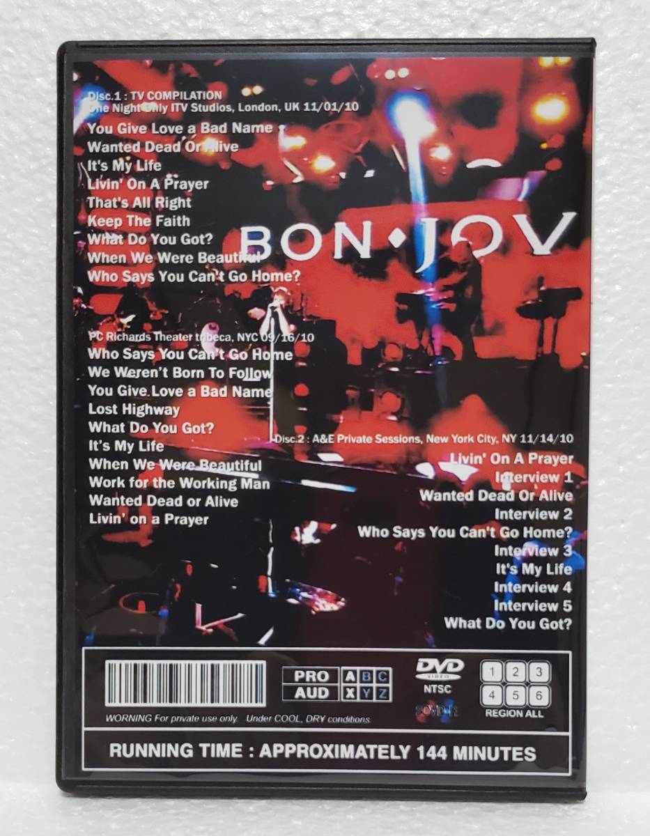 BON JOVI 2010 ライヴ特集！ 2DVD ボンジョヴィ_画像2