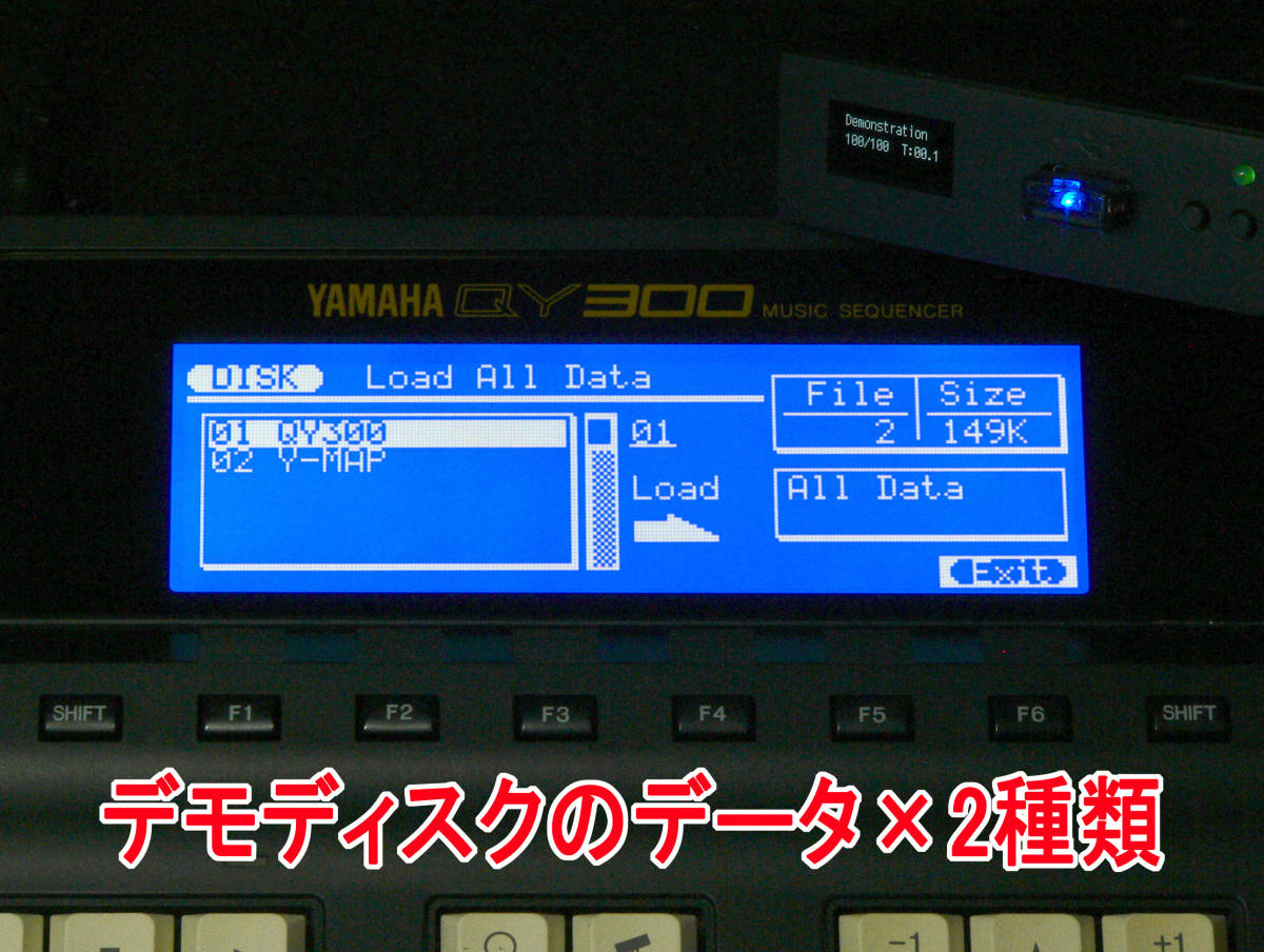 YAMAHA QY300専用 Gotek FDDエミュレーター(USBドライブ)_画像4